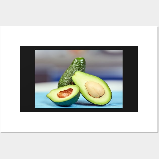 Fresh avocado on a table Wall Art by naturalis